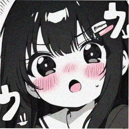 读者头像：扎马尾的插画人物